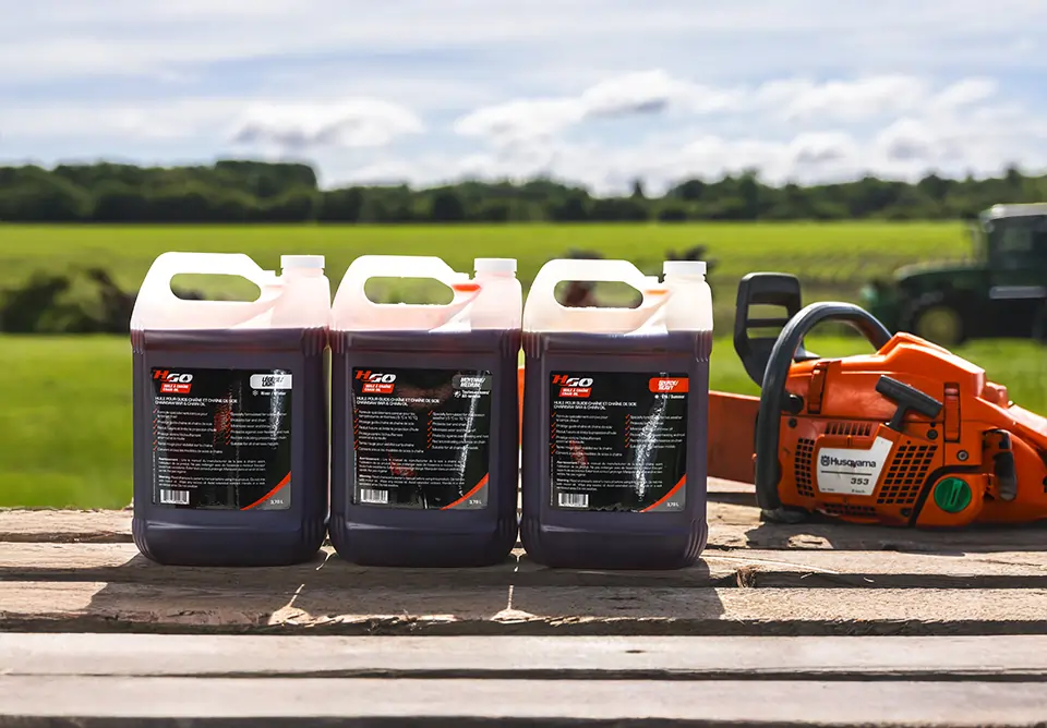 Bidons d’huile H-Go