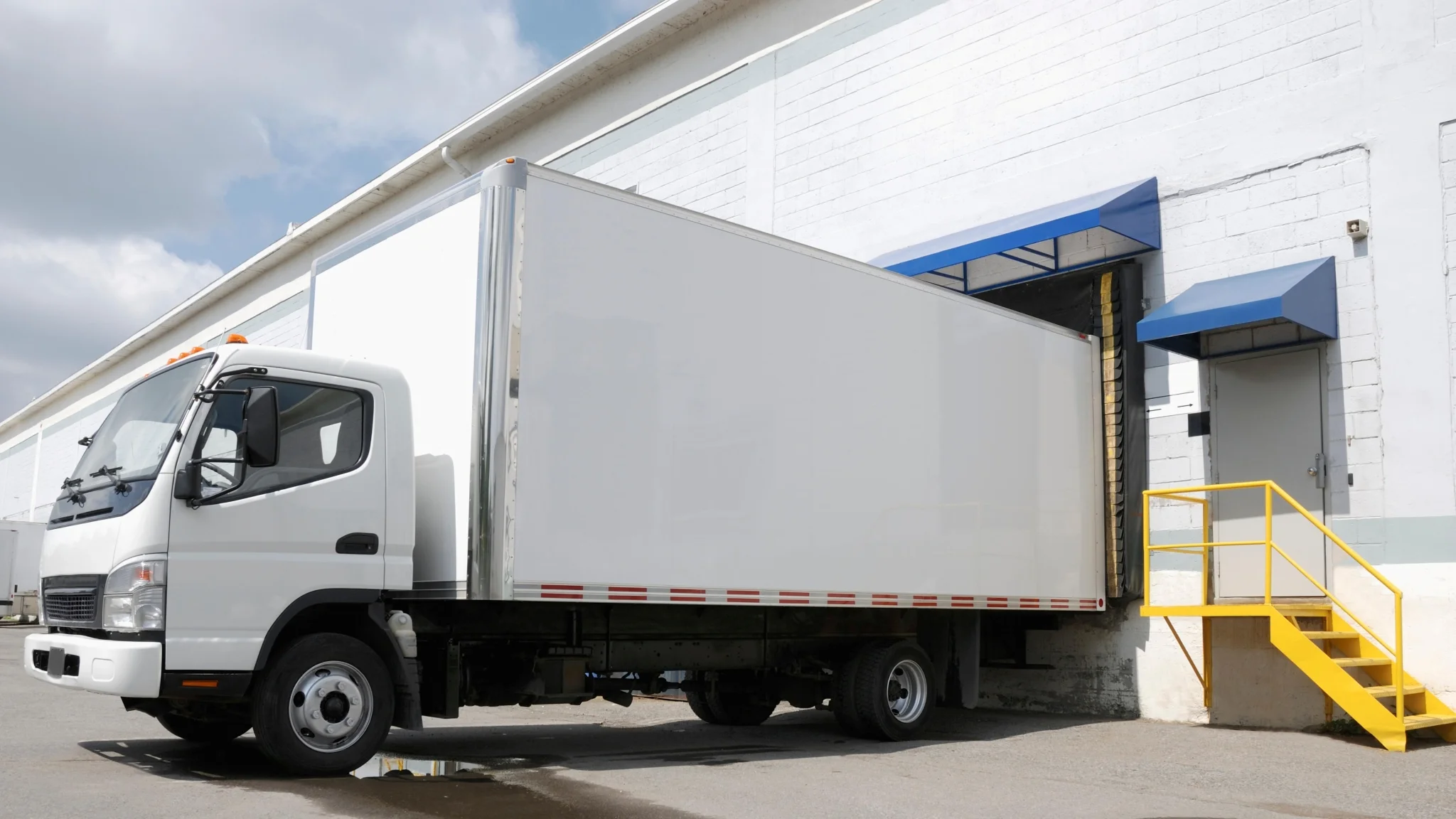 Camion de livraison