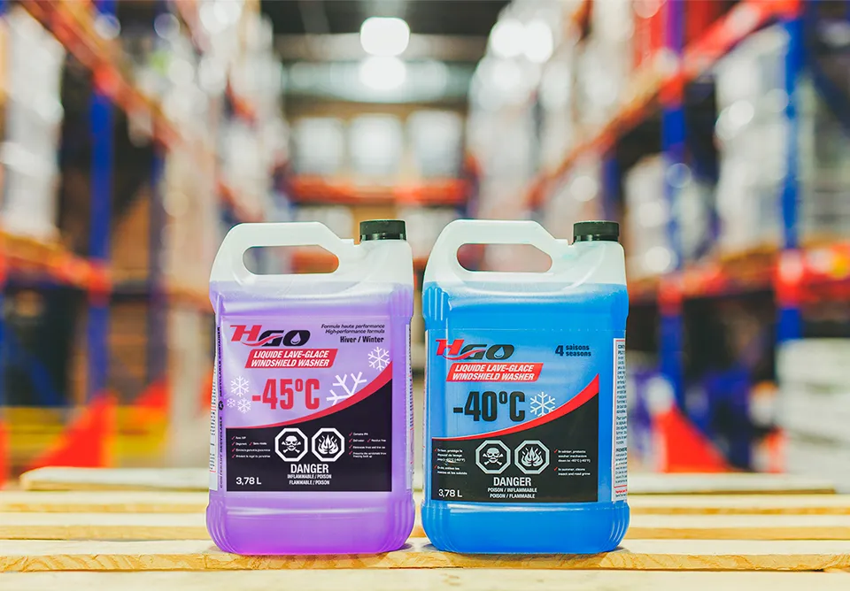 Bidons de liquide lave-glace H-Go